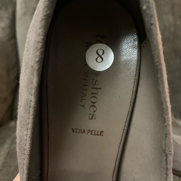 Grey Suede Heels - Picture 8 of 8